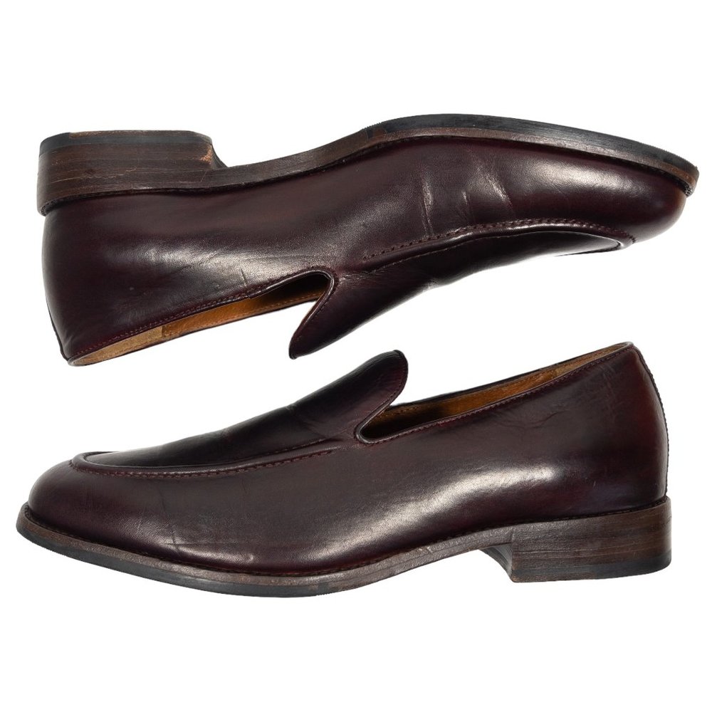 Frye Jefferson Venetian Dark Brown Leather Loafer Mens US 10 D